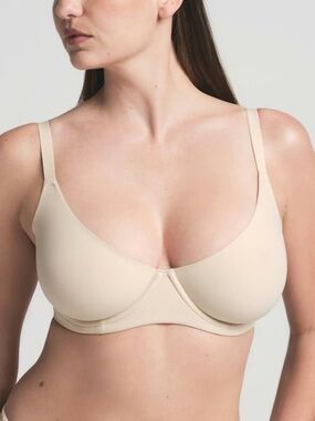 NWT Sand SKIMS Fits Everybody Unlined Demi Bra Size 36DDD